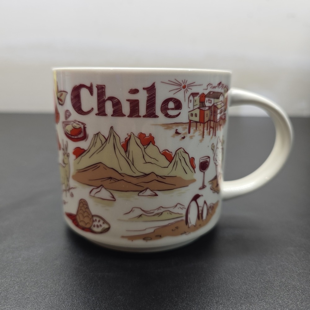 Starbucks Chile Mug 14 oz Been There Series Across the Globe Collection 2018